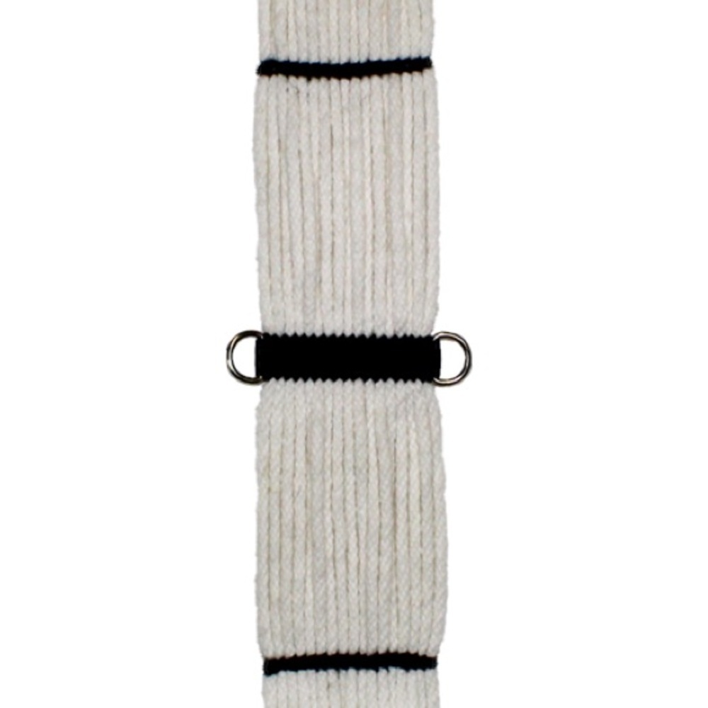 Tex Tan Classic White and Black Horse Girth 27inch new with tags